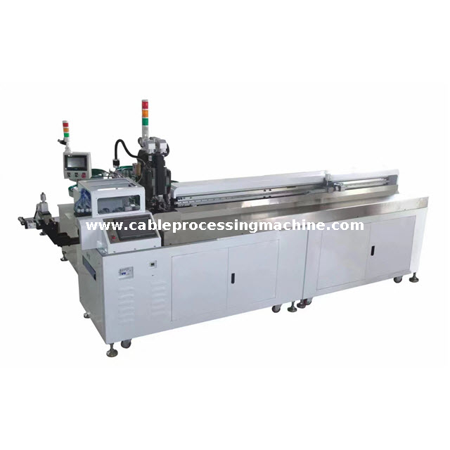 Cable Two Sides Prick Type Connector Assembly Machine 