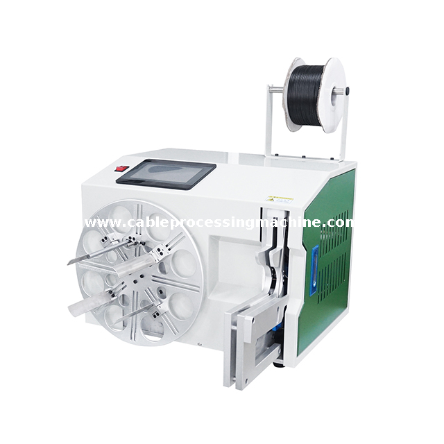 Semi-automatic Cable Coiling and Tying Machine 