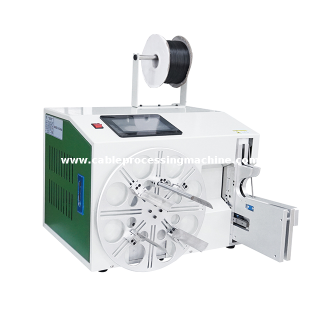 Semi-automatic Cable Coiling and Tying Machine 