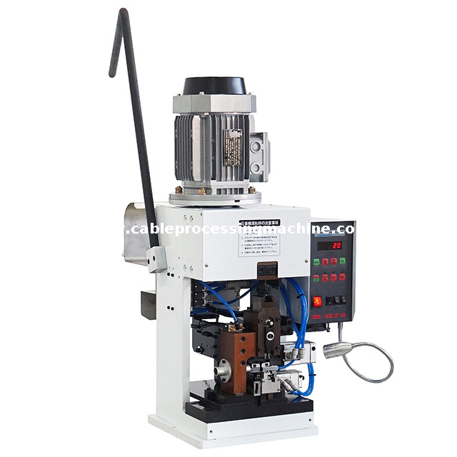 Straight Feeding Wire Stripping and Crimping Machine 