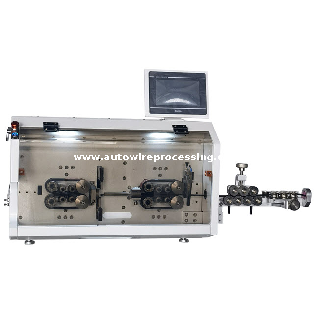 Cable Cutting and Outer Jacket Stripping Machine